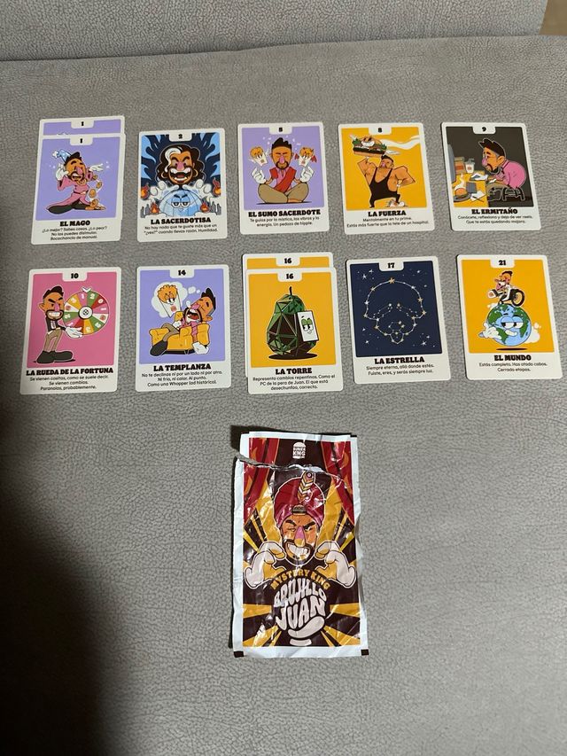 cambio/ vendo Cartas Brujillo Juan Mystery King