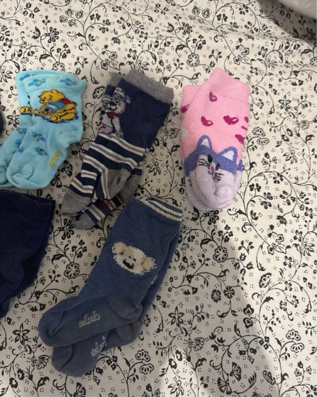 10 calzini misti 6/9 mesi