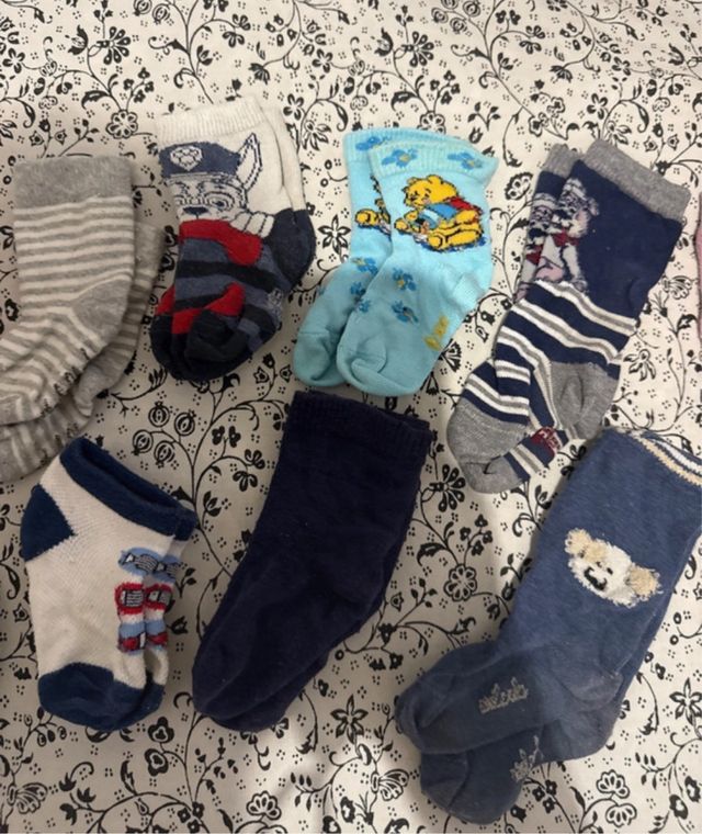 10 calzini misti 6/9 mesi