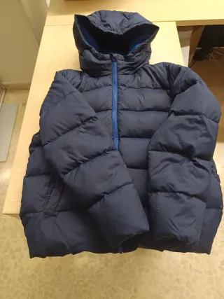 Giacchetto imbottito Benetton blu per bambini 12-13 anni