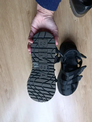 Sandalias Bimba y Lola Plataforma Negras