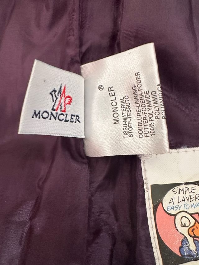 Piumino Moncler Tg. M Viola