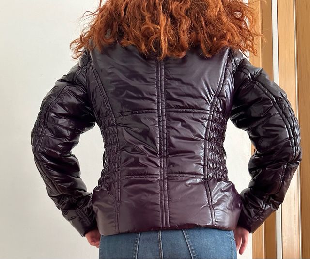 Piumino Moncler Tg. M Viola