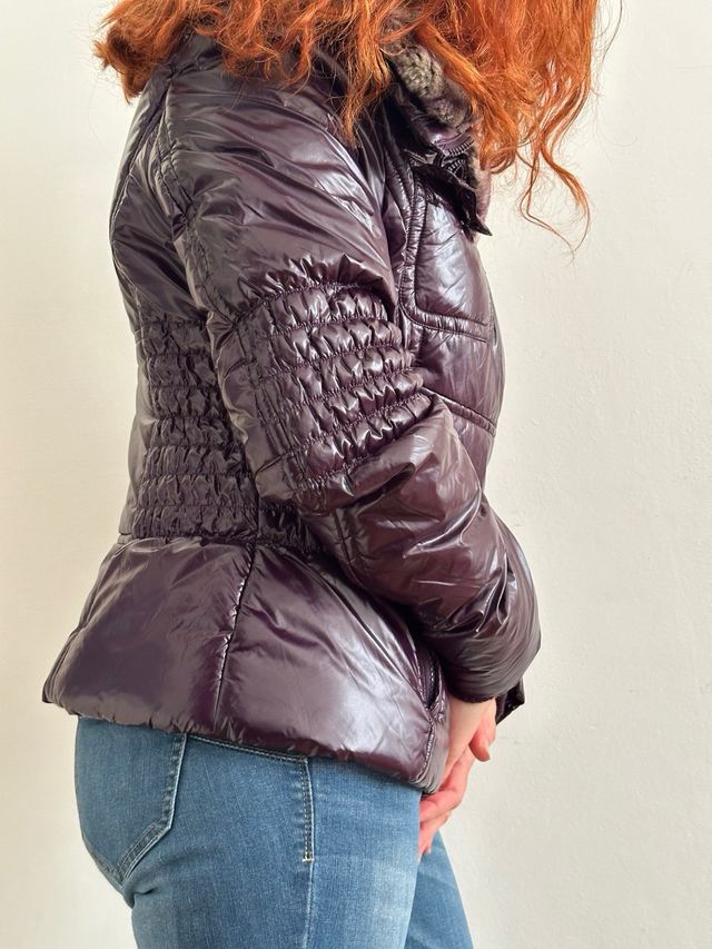 Piumino Moncler Tg. M Viola