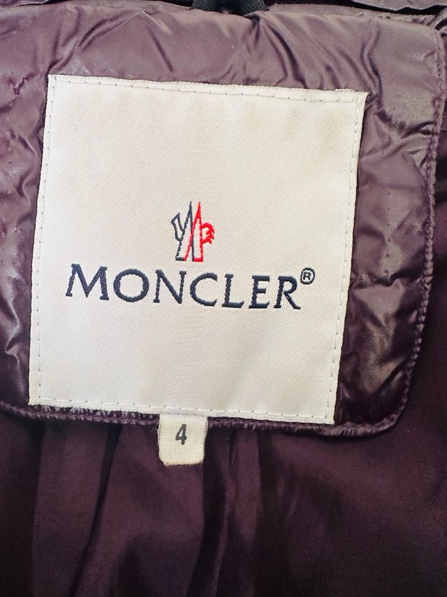 Piumino Moncler Tg. M Viola