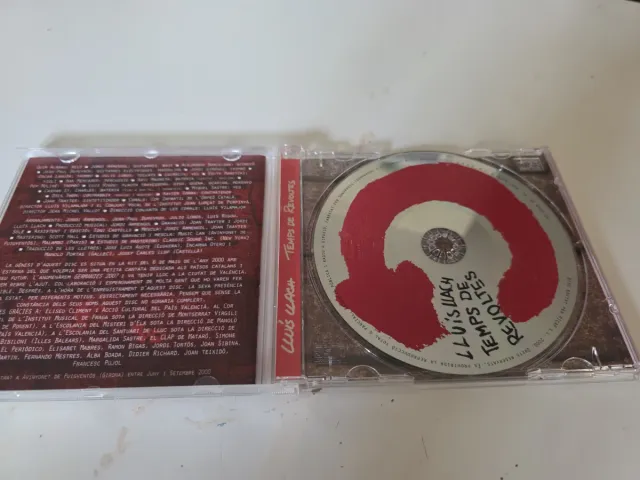 CD Lluis Llach Temps de Revoltes