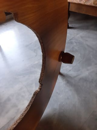 Tarima para mesa camilla de madera