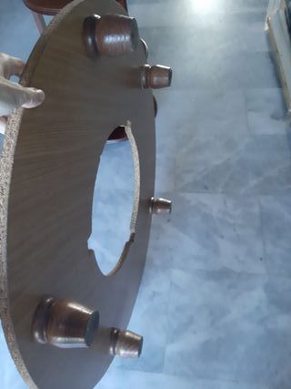 Tarima para mesa camilla de madera