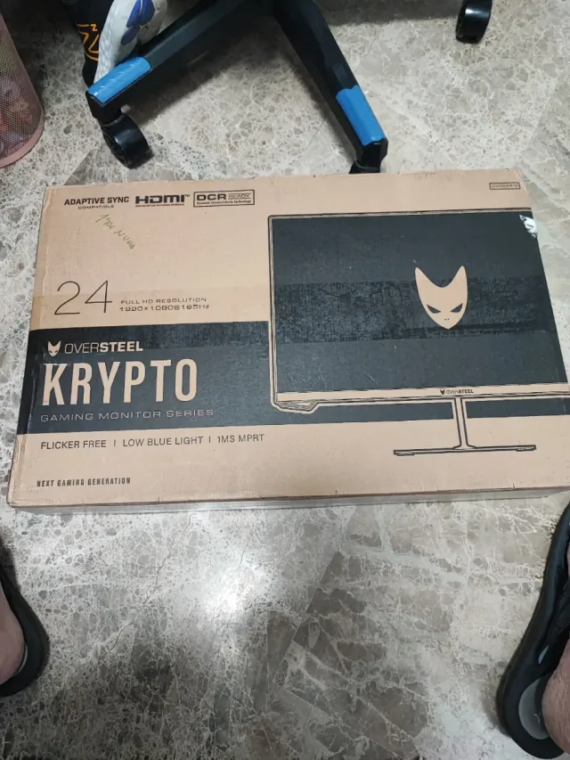 Monitor Gaming OVERSTEEL 24Negro