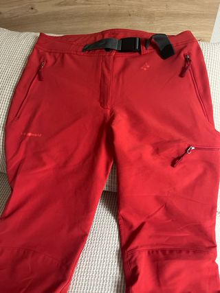 Pantalón montaña Trango World mujer rojo