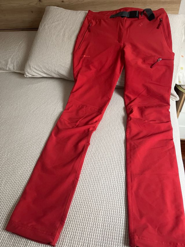 Pantalón montaña Trango World mujer rojo
