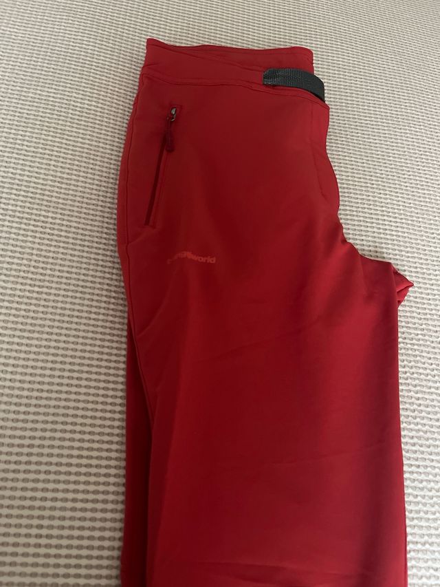 Pantalón montaña Trango World mujer rojo