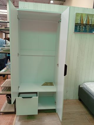 Armario 2 puertas con espejo