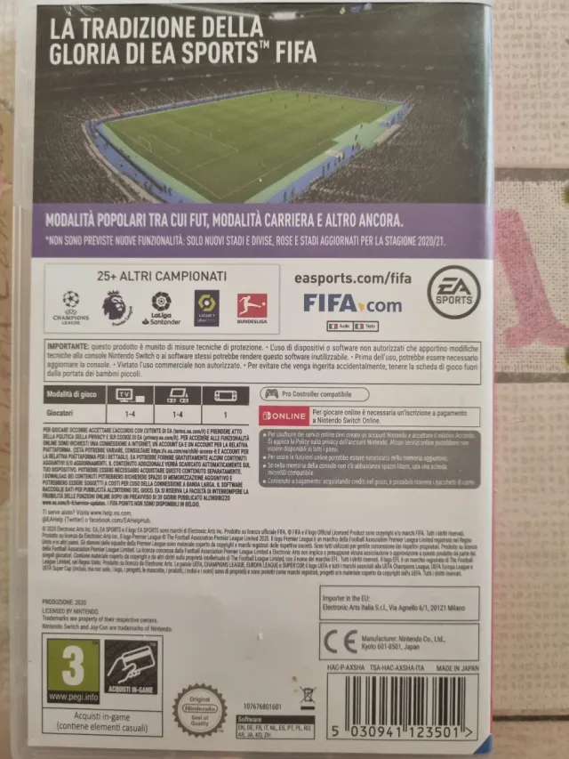 FIFA 21 Legacy Edition Nintendo Switch