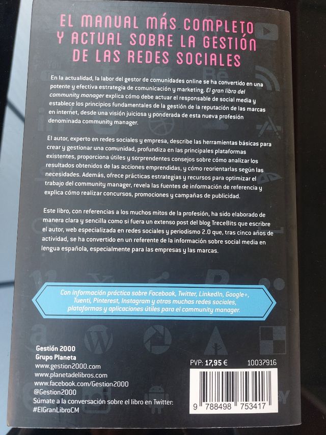 El gran libro del community manager: Técnicas y...