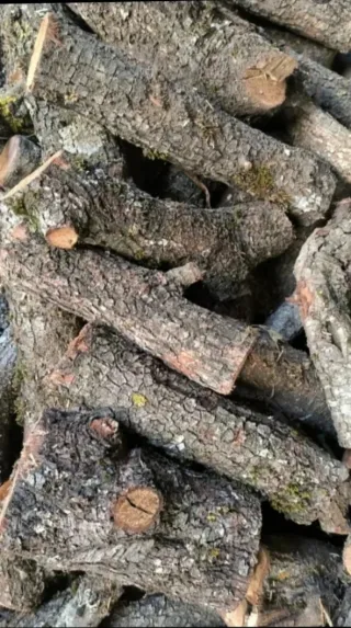 Leña para chimenea o barbacoa