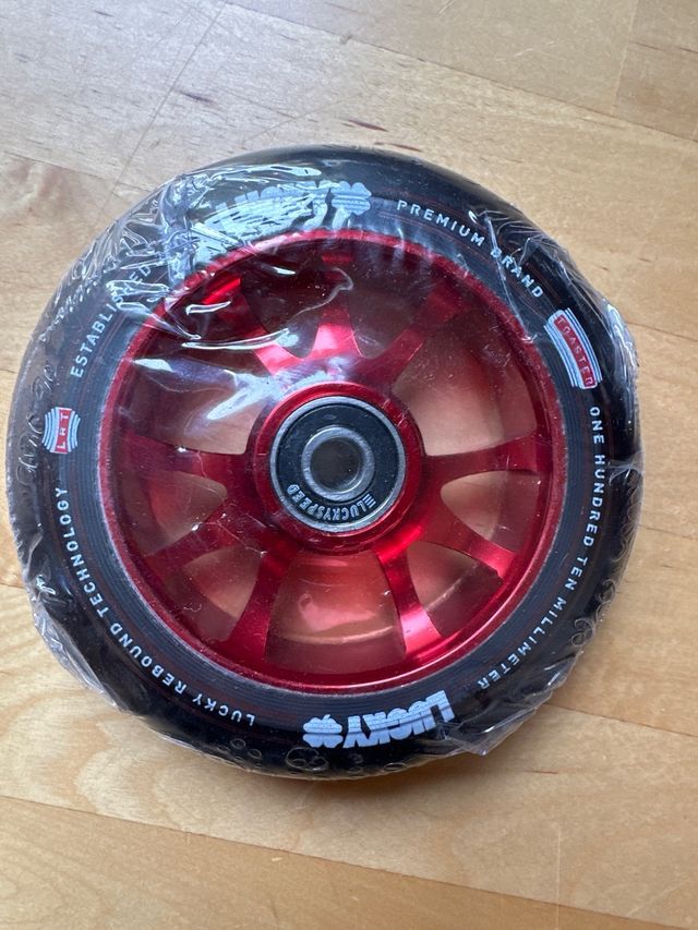 2 Ruedas Lucky 110mm Nuevas