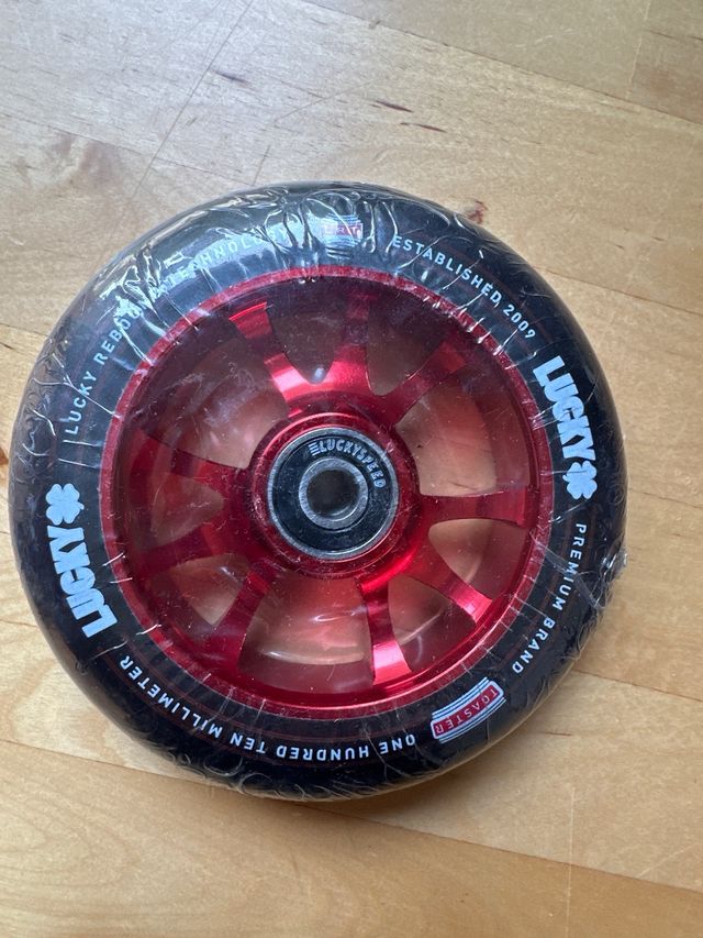 2 Ruedas Lucky 110mm Nuevas
