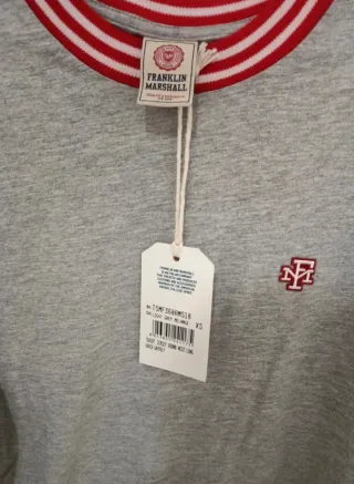 Camiseta manga larga Franklin Marshall gris XS