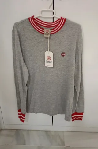 Camiseta manga larga Franklin Marshall gris XS