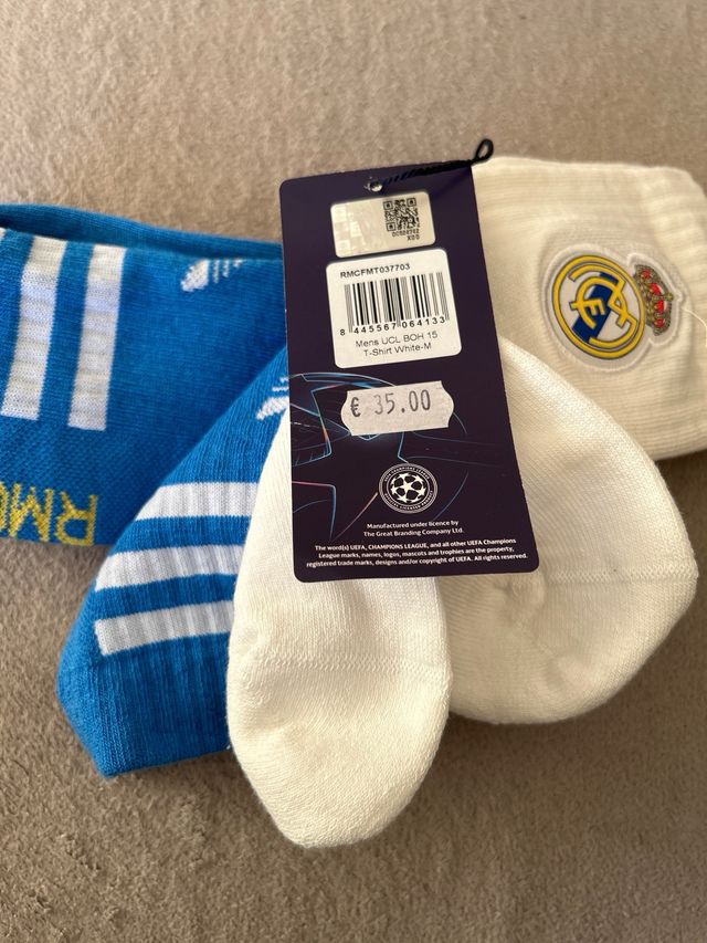Calcetines Adidas Real Madrid UCL  talla L
