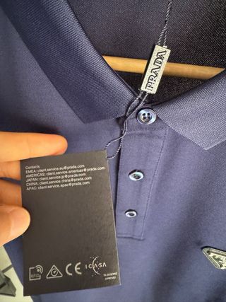 Polo PRADA Azul Marino