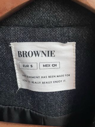 Chaqueta/Abrigo Brownie Gris