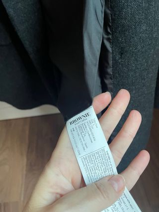 Chaqueta/Abrigo Brownie Gris