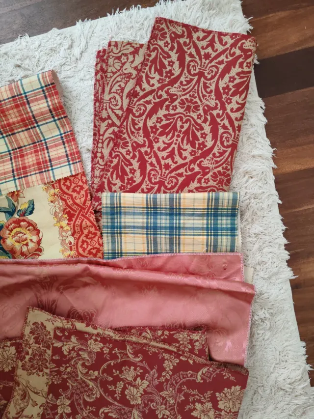 5 Muestras de Tela para Tapicería