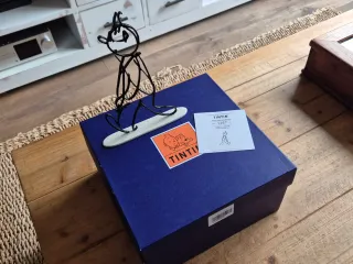 Figura Tintín El Arte Alpha 20 cm