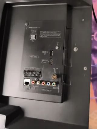 Televisor Panasonic 39 Negro Para piezas o reparar