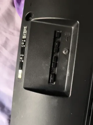 Televisor Panasonic 39 Negro Para piezas o reparar