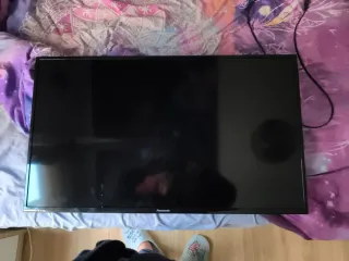 Televisor Panasonic 39 Negro Para piezas o reparar