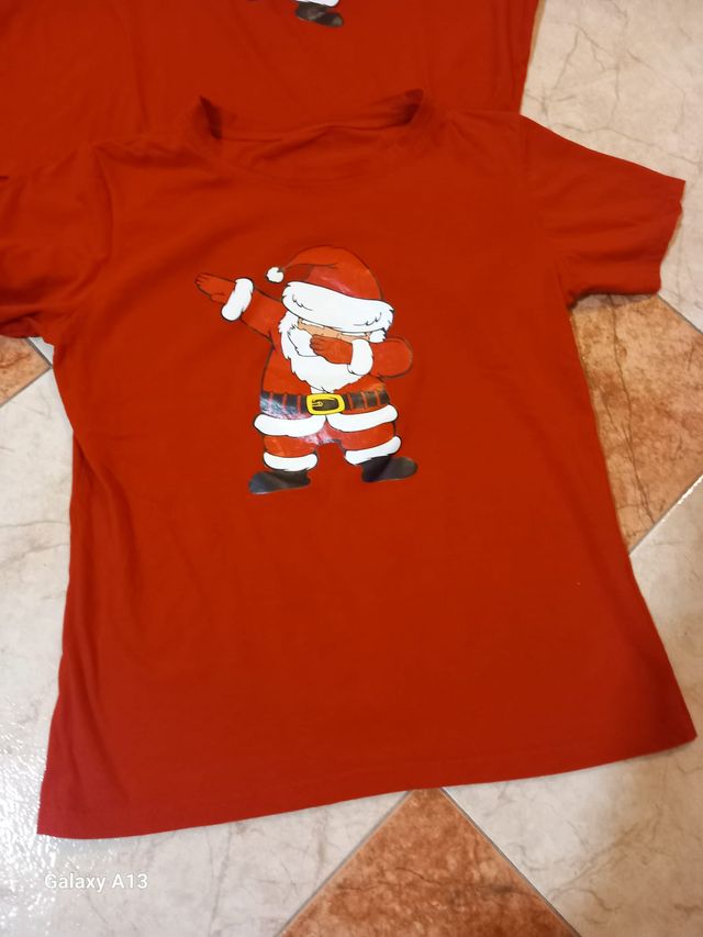 Lote Camisetas Navideñas de Papá Noel (Pack 4)