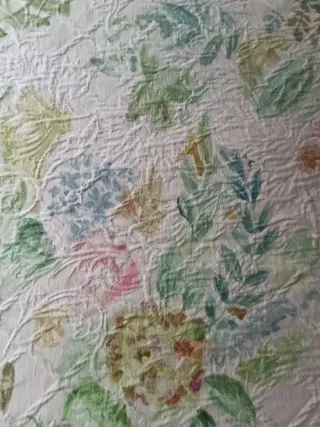 Colcha bouti floral multicolor