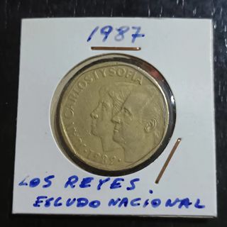 Moneda 500 pts. 1989 Rey Juan Carlos I-Reina Sofía