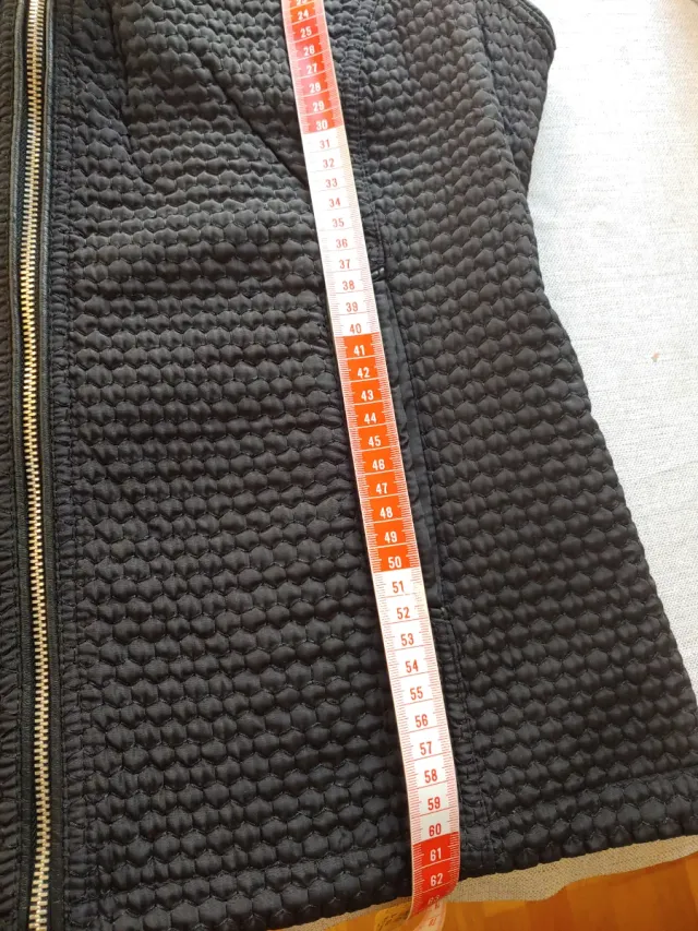 Chaleco negro mujer october,