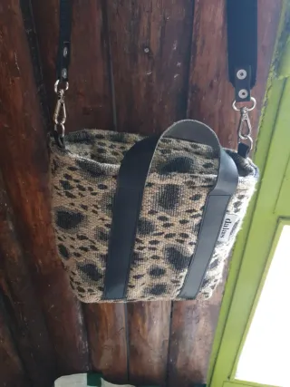 Bolso estampado leopardo