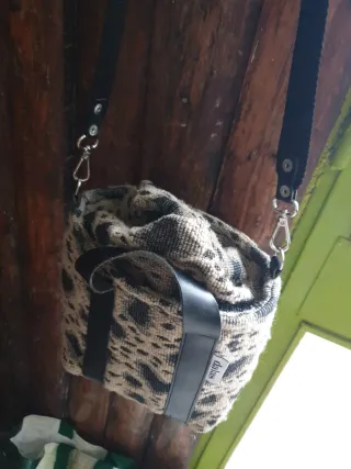Bolso estampado leopardo
