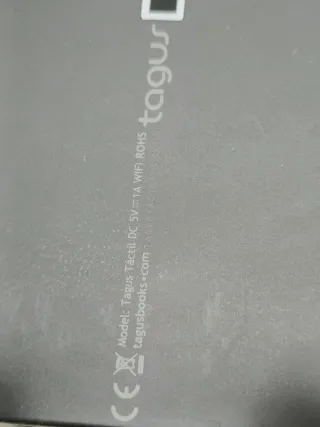 Ebook Tagus Táctil Negro