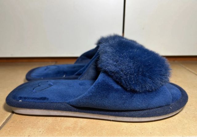 Pantofole Jomix Blu Peluchate N.38