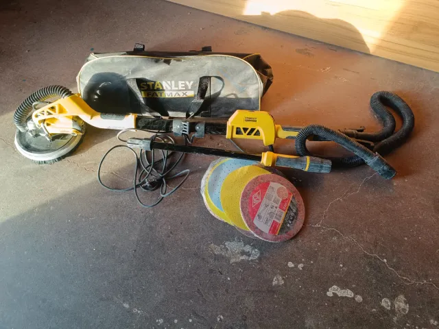 Lijadora jirafa Stanley Fatmax + lijas