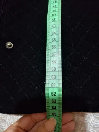 Chaqueta Vintage Terciopelo Negra