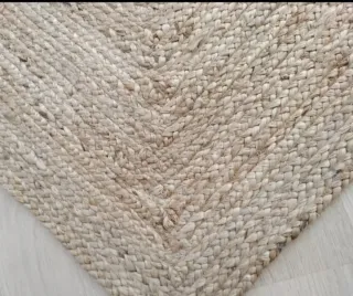 Tappeto in iuta naturale stile nordico