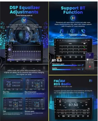BF.Pantalla Toyota Corolla 2007-2012 2+32GB.