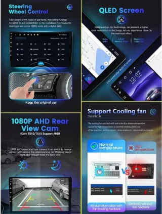 BF.Pantalla Toyota Corolla 2007-2012 2+32GB.