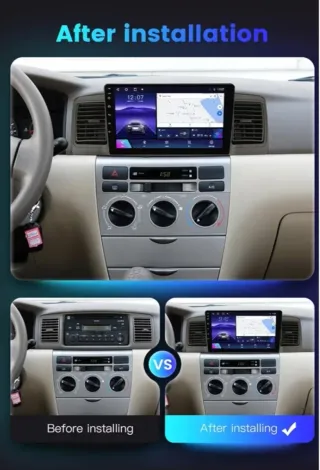 BF.Pantalla Toyota Corolla 2007-2012 2+32GB.