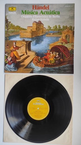Vinilo Handel Música Acuática DG Privilege
