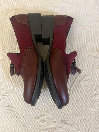 Zapatos URBANITAS Marrón/Rojo Mujer
