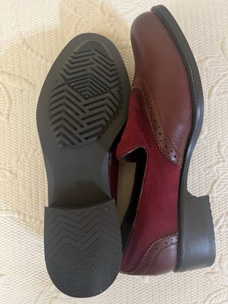 Zapatos URBANITAS Marrón/Rojo Mujer